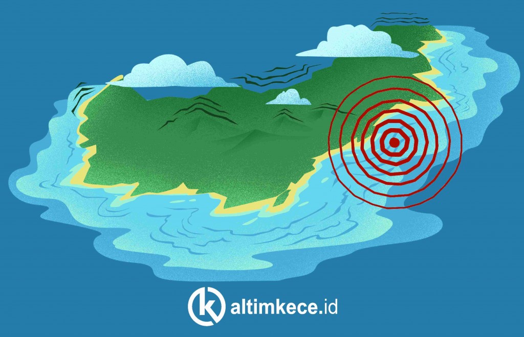 Kalimantan yang Sudah Diguncang 42 Kali Gempa