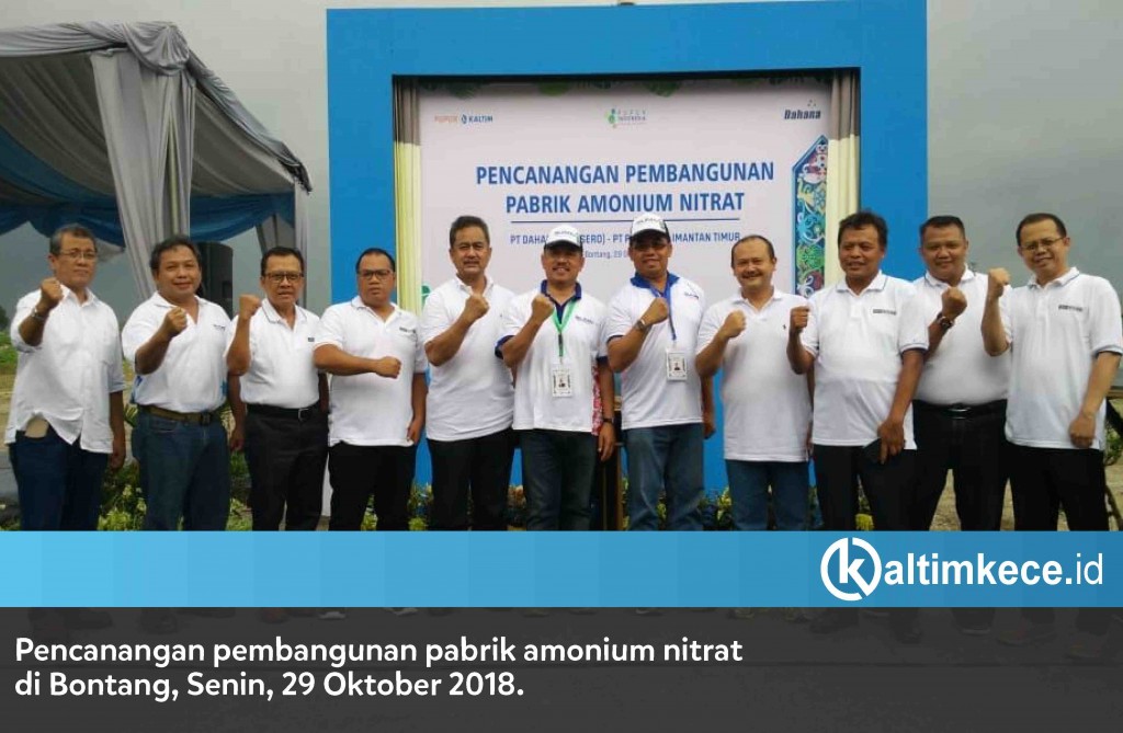 Pabrik Amonium Nitrat di Bontang, Keniscayaan Industri Bahan Peledak Bebas Impor