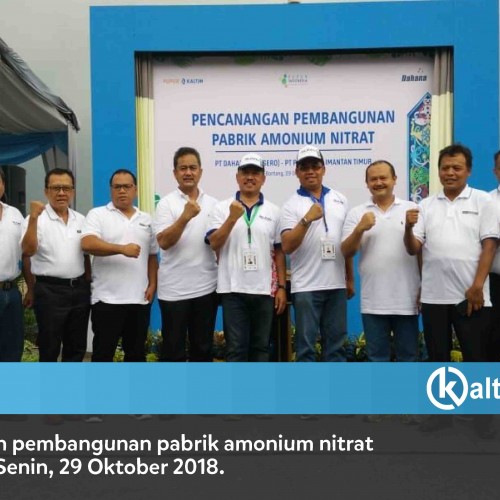 Pabrik Amonium Nitrat di Bontang, Keniscayaan Industri Bahan Peledak Bebas Impor