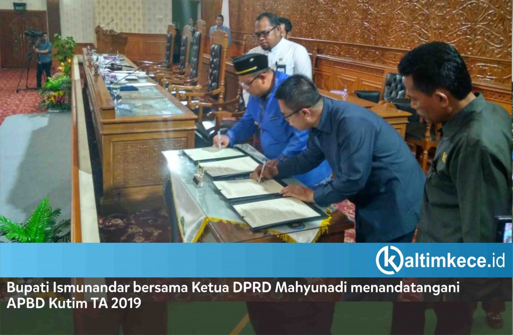 APBD 2019 Kutai Timur Sebesar Rp 2,9 Triliun