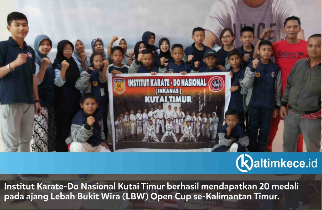 Ikut Turnamen Karate, Inkanas Kutim Raih 8 Emas