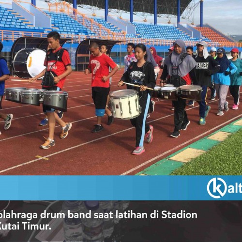 Tim Drum Band Kutai Timur Siap Ukir Prestasi