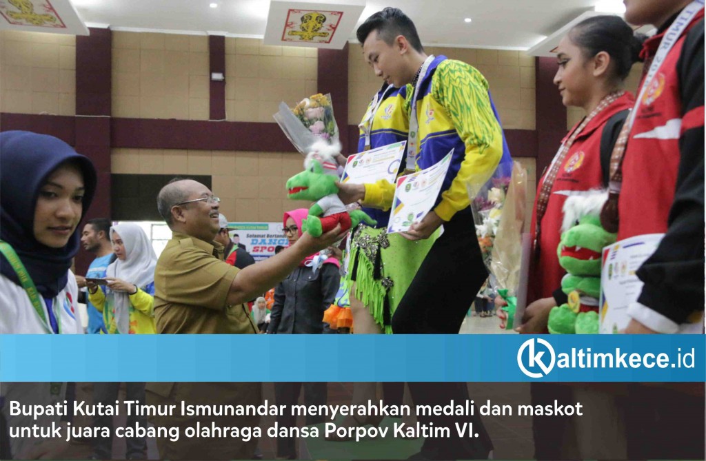 Kutai Timur Juara Umum Dance Sport