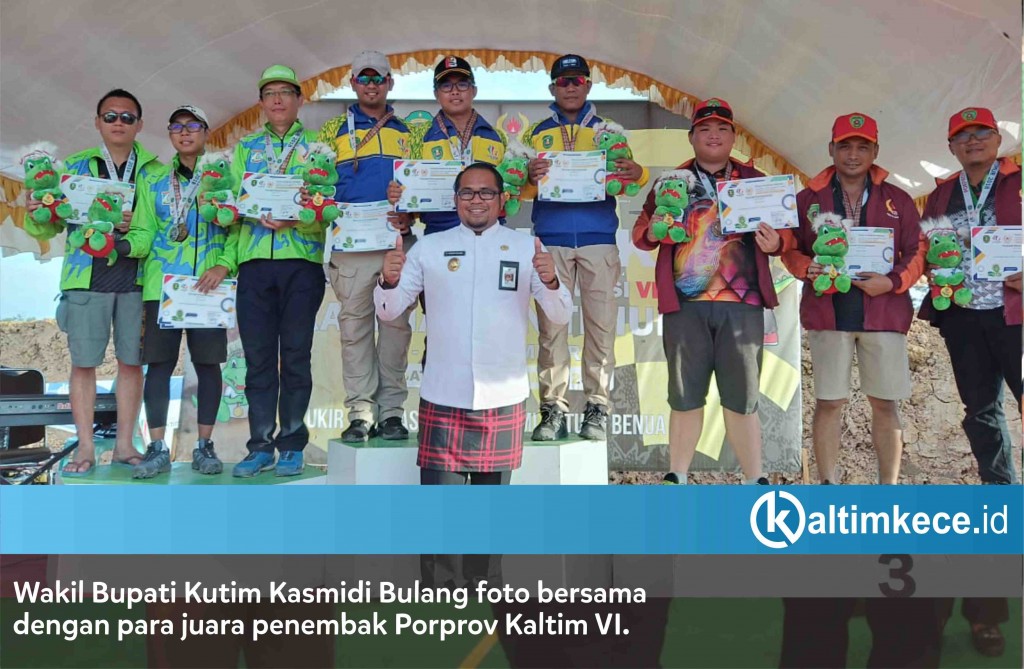 Ketua DPRD Kutim Sumbang Tiga Medali