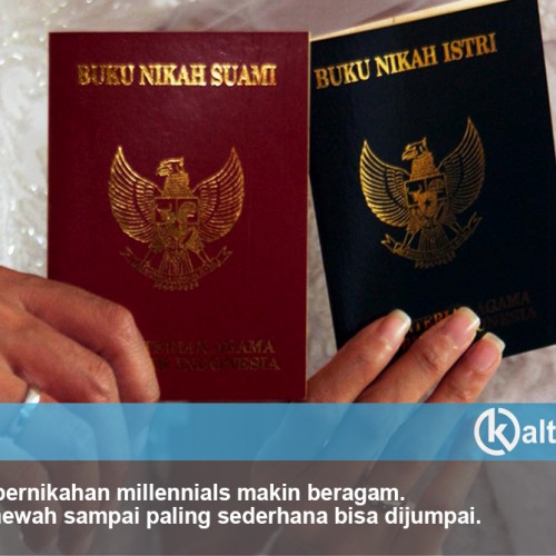 Mengadopsi Gaya Nikah Suhay di Kaltim, Realistiskah?