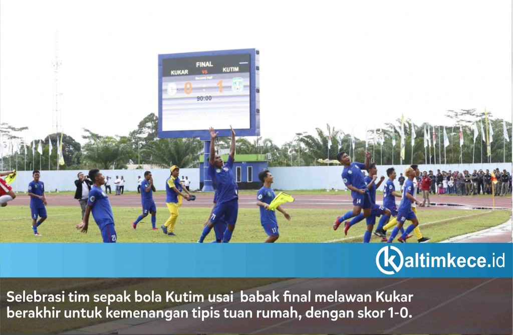 Emas Bola, Sempurnakan Juara Kutai Timur