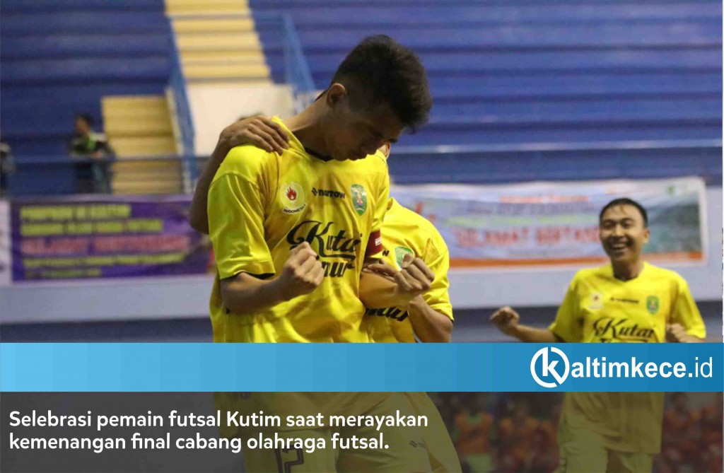 Futsal Kutim Menang Telak di Partai Final