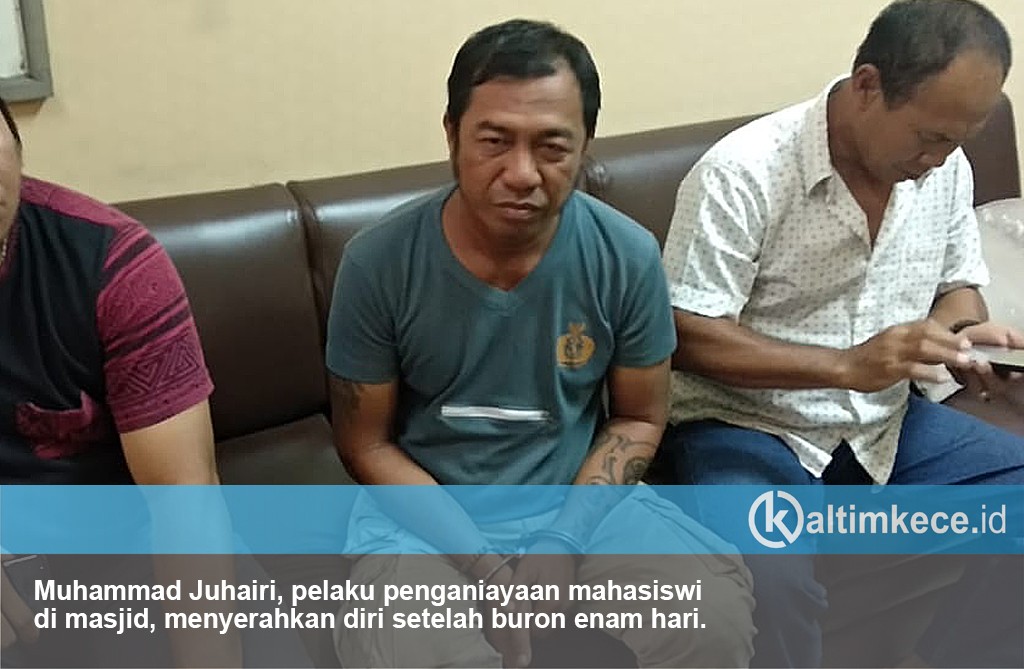 Ujung Pelarian Juhairi, Penganiaya Mahasiswi di Masjid