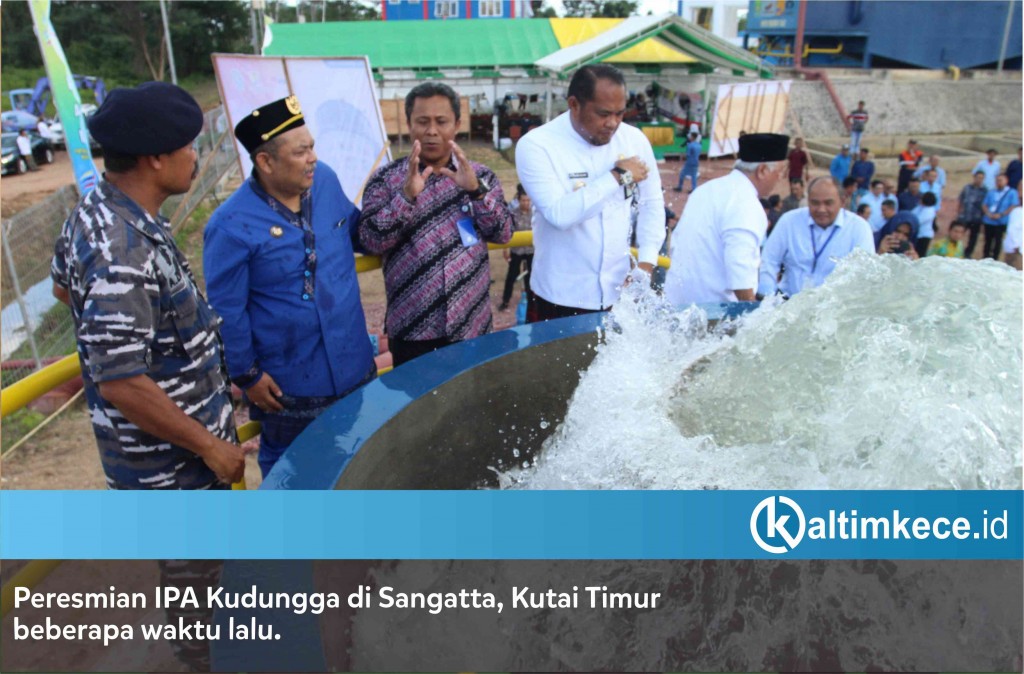 Pelayanan PDAM di Sangatta Capai 80 Persen