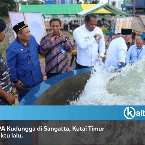 Pelayanan PDAM di Sangatta Capai 80 Persen