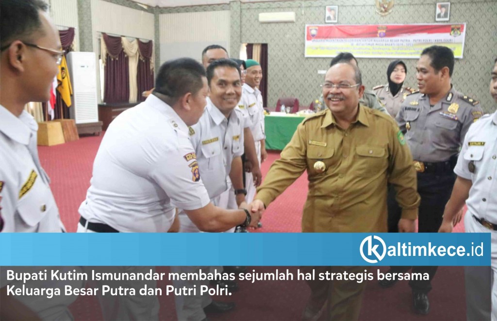 Harapan Ismunandar Terhadap Keluarga Besar Polres Kutim