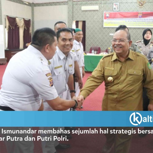 Harapan Ismunandar Terhadap Keluarga Besar Polres Kutim