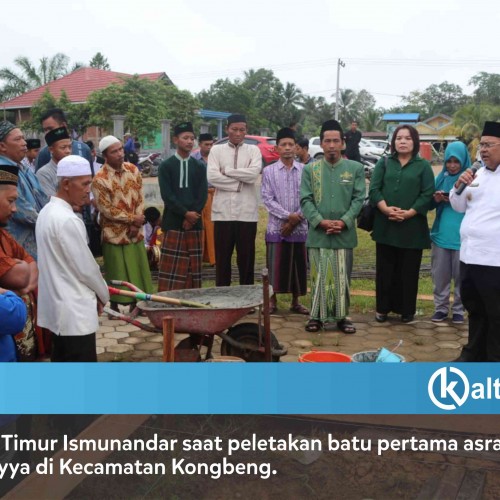 Bupati Ismunandar Kunjungi Sejumlah Desa di Kutai Timur