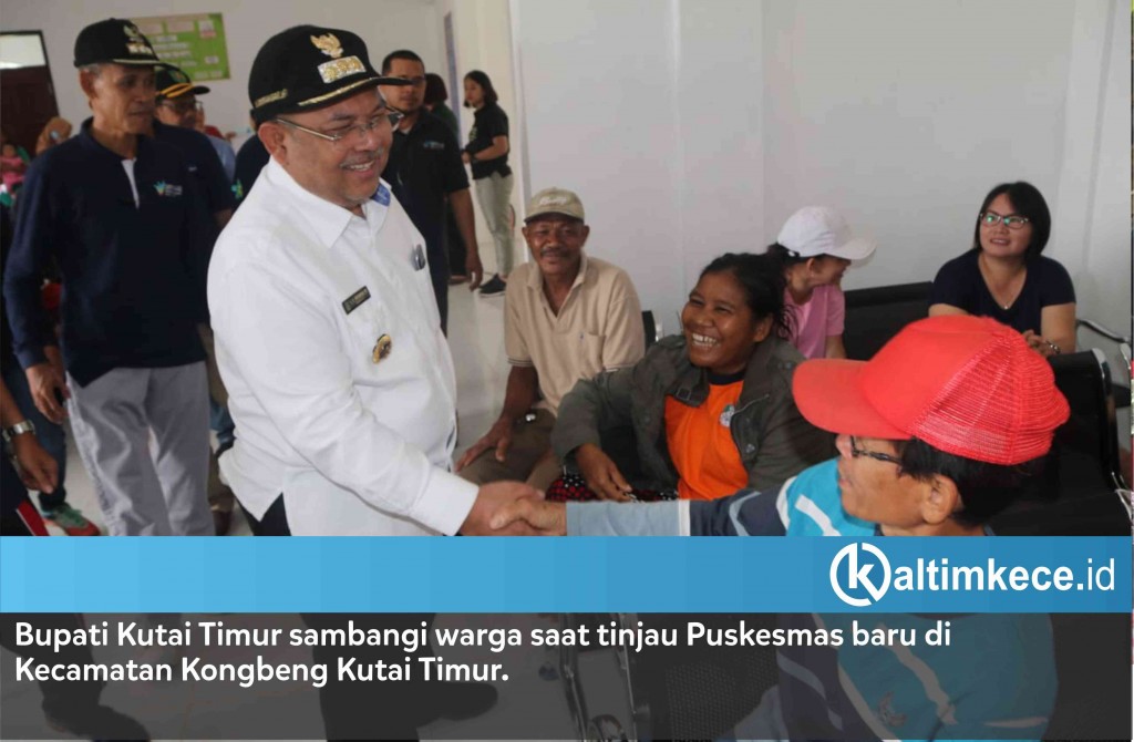 Bupati Ismunandar Luncurkan Germas dan Gedung Baru Puskesmas di Kongbeng