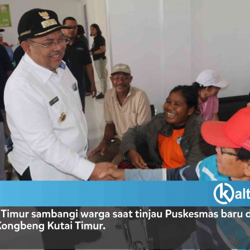 Bupati Ismunandar Luncurkan Germas dan Gedung Baru Puskesmas di Kongbeng