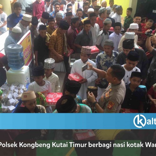 Warung Gratis Polsek Kongbeng Kutai Timur