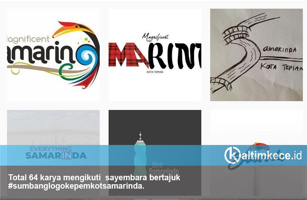 Rupa-Rupa Kreasi Anak Samarinda Sumbang Logo untuk Pemkot