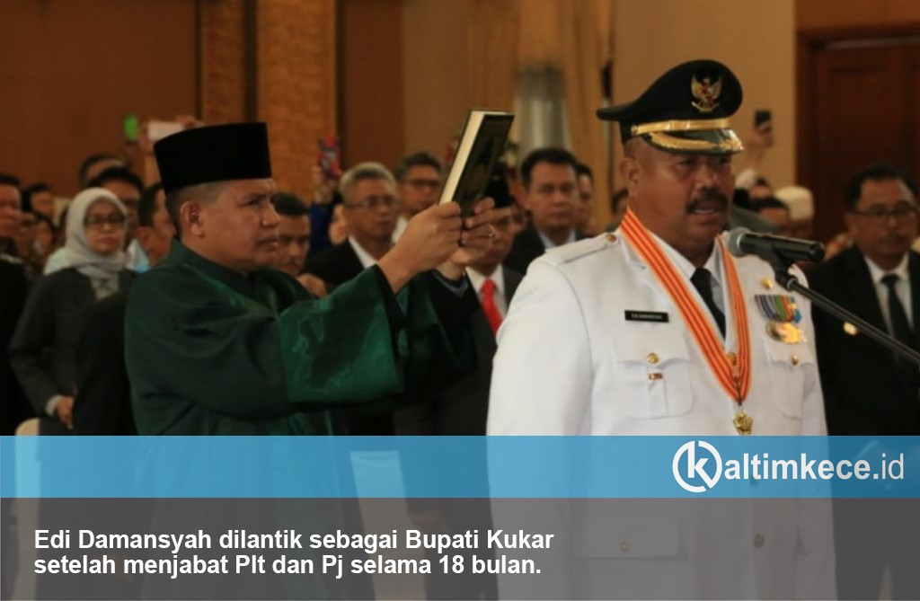 Edi Akhiri Penantian 18 Bulan, Bupati Terbanyak Dilantik