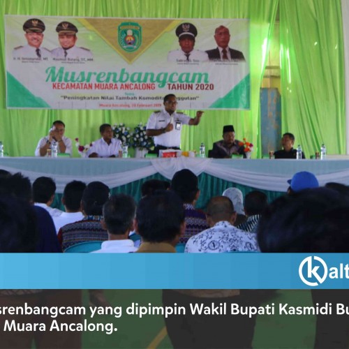 118 Usulan Program dari Muara Ancalong