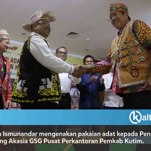 Nahkoda Baru Dewan Adat Dayak Cabang Kutai Timur