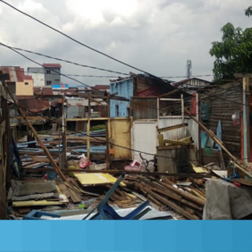 Bantuan Relokasi Bantaran SKM, Kandang Ayam dan Pabrik Tahu Ikut Diklaim