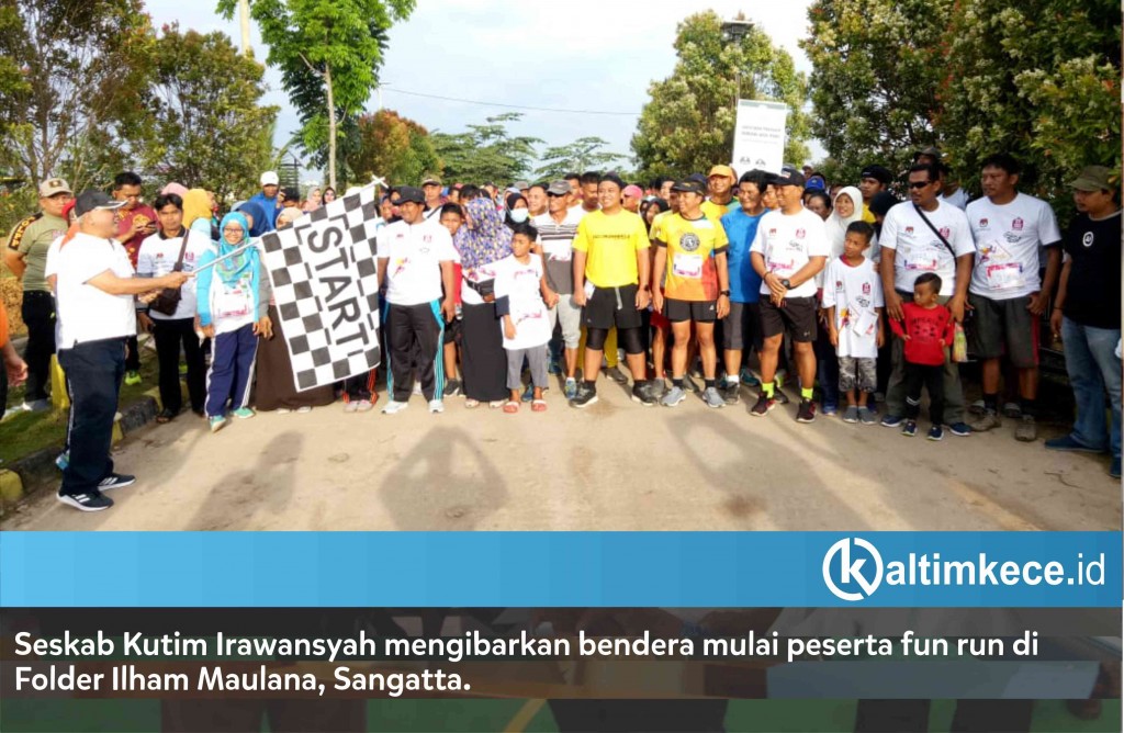 Fun Run, Upaya KPU Kutim Dinginkan Suhu Politik