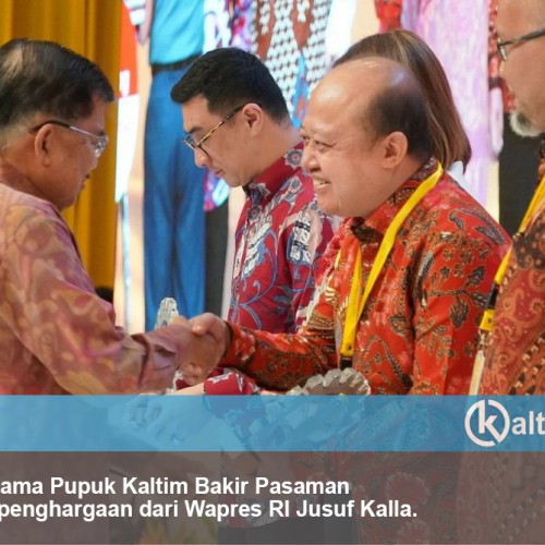 Dukung Implementasi Digital Industry, Pupuk Kaltim Raih Penghargaan INDI 4.0