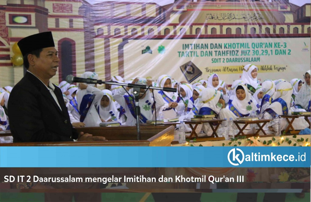 Sambut Ramadan, SD IT 2 Daarussalam Luluskan 243 Hafiz Qu’ran