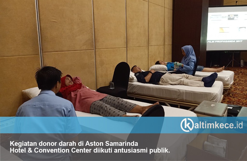 Donor Darah Sambut Ramadan dari Aston Samarinda