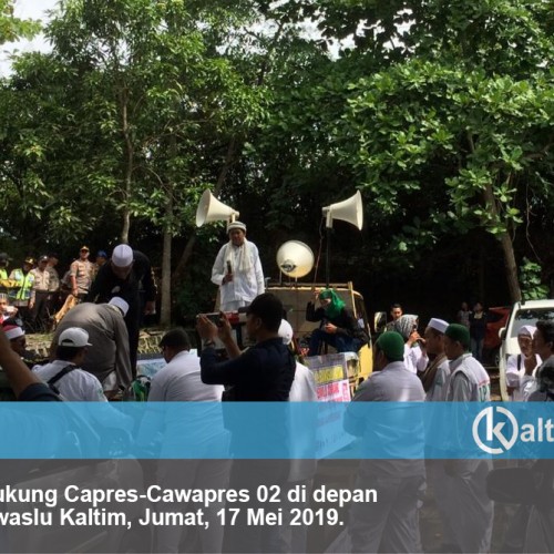 Empat Tuntutan Pendukung Capres-Cawapres 02 di Kaltim ke Bawaslu