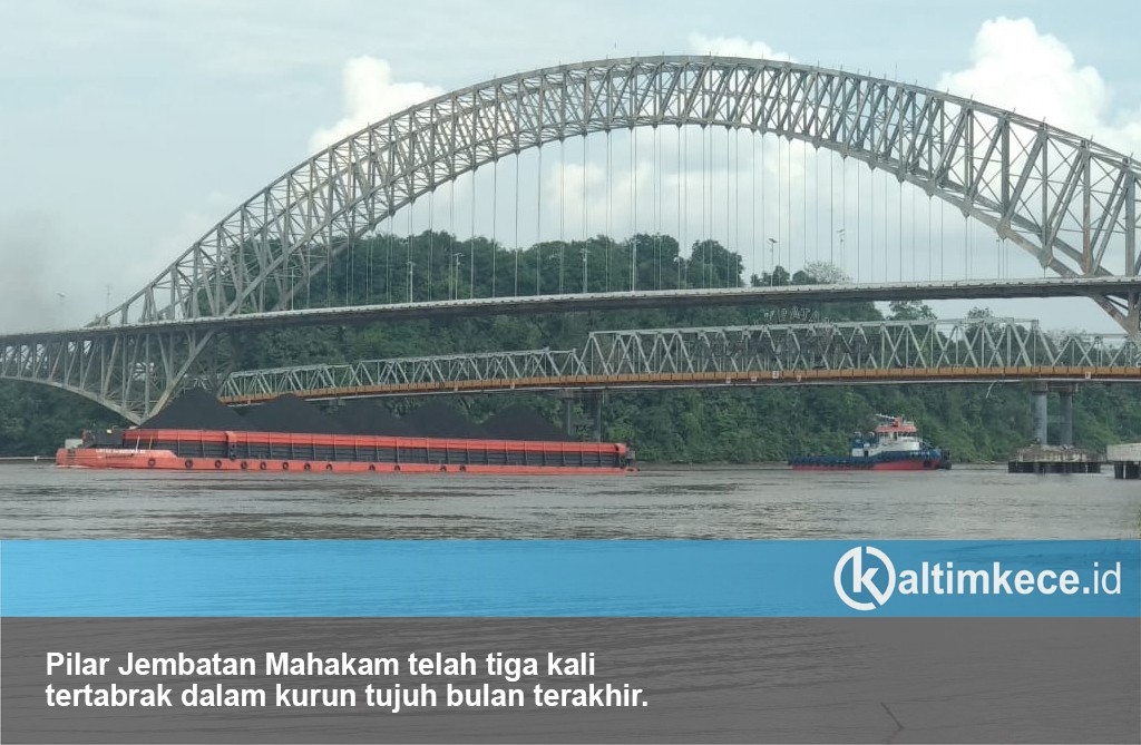 Penabrak Jembatan Mahakam Hanya Diancam Ganti Rugi Kerusakan