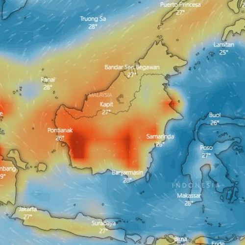 Lebih Detail tentang Bencana Asap, Langit Kalimantan dan Sumatra Terpekat di Dunia