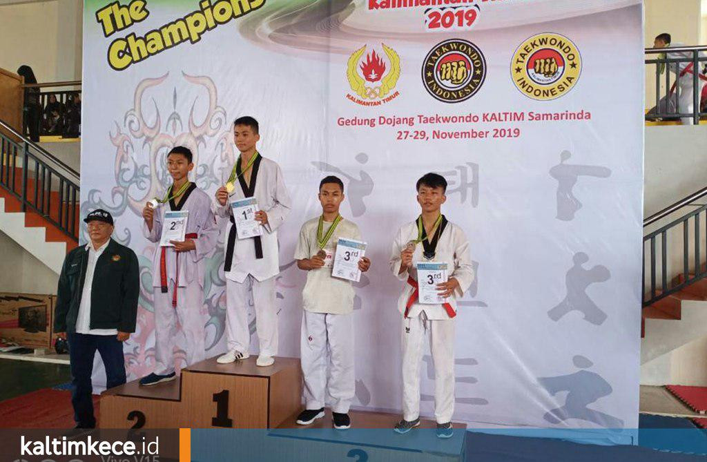 Latihan Rutin di Tengah Keterbatasan, Taekwondo Mahulu Raih Emas di Kejurprov Junior