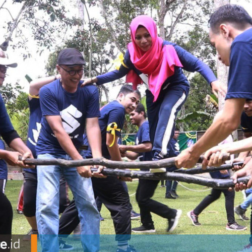 Keseruan Gathering Karyawan Suzuki PT Samekarindo Indah