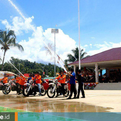 Demonstrasikan Peralatan Baru, DLH Mahulu Komitmen Jaga Hutan dari Kebakaran