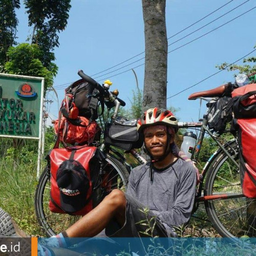 Cerita Muhammad Maahir Abdulloh, Ekspedisi Jelajah Nusantara dengan Bersepeda