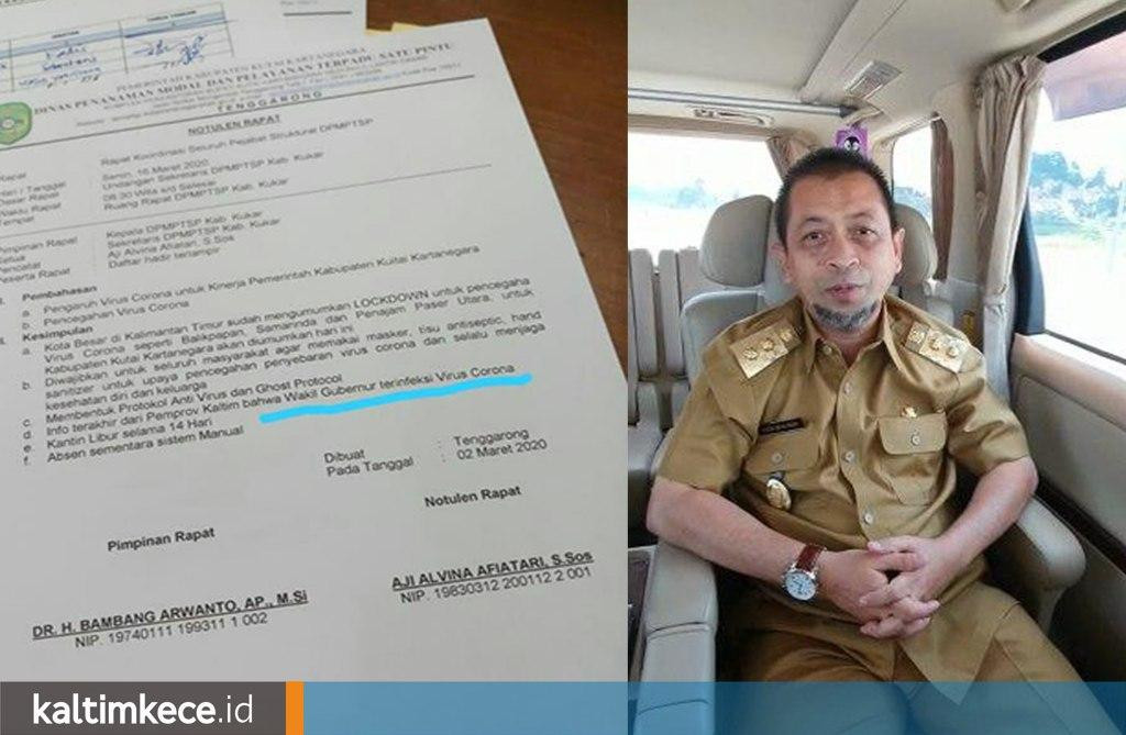 Pemprov Kaltim Telusuri Pembuat Hoax Hadi Mulyadi Terinfeksi Virus Corona