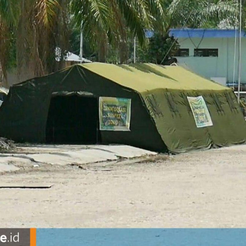 Tenda Isolasi Didirikan di Zona Merah RSUD AWS, Antisipasi Lonjakan Pasien Covid-19