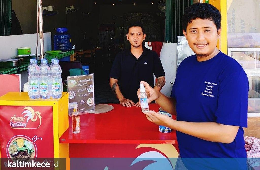 Dampak Covid-19 Terhadap Usaha Kuliner Kota Tepian, Ada yang Beralih Jual Hand Sanitizer