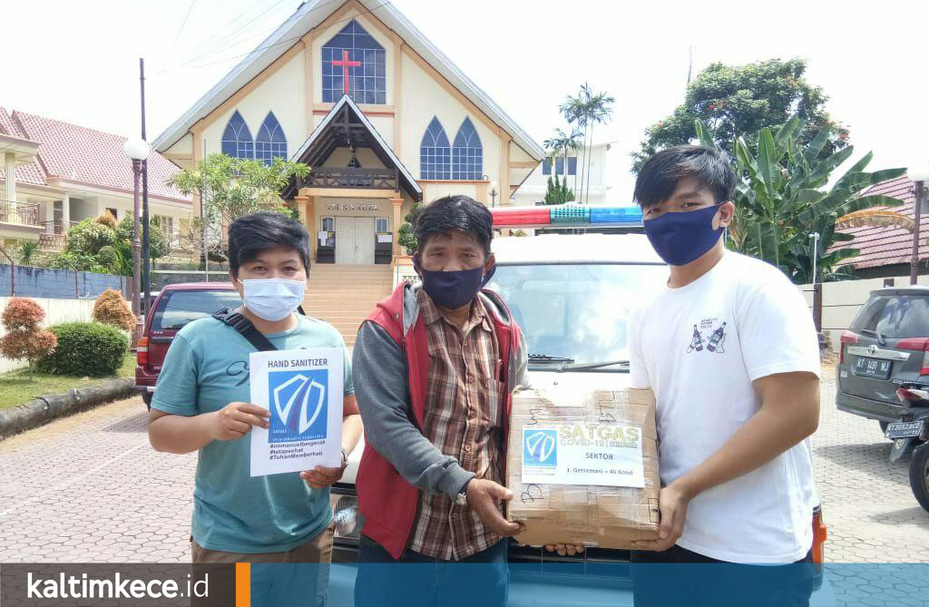 Kontribusi di Tengah Pandemi ala Satgas Covid-19 GPIB Immanuel Samarinda