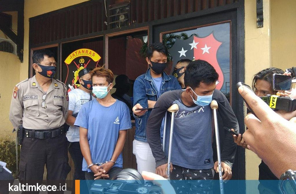 Penangkapan Kawanan Jambret di Samarinda, Sempat Ancam Polisi dengan Badik 15 Sentimeter