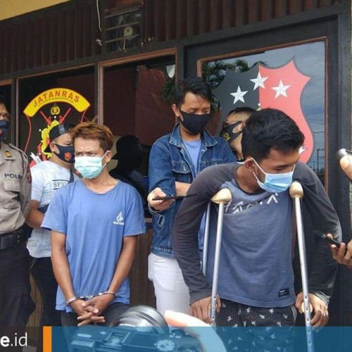 Penangkapan Kawanan Jambret di Samarinda, Sempat Ancam Polisi dengan Badik 15 Sentimeter