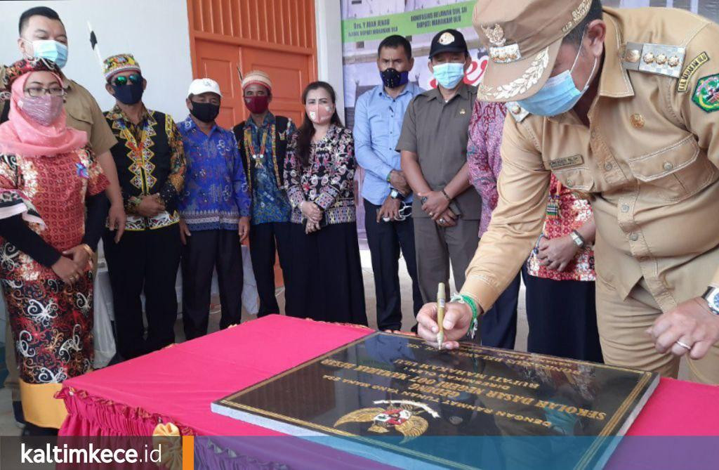 Gedung Baru SD 007 Mamahak Besar, Sekolah Terpadu Khas Perkotaan di Pedalaman Kalimantan