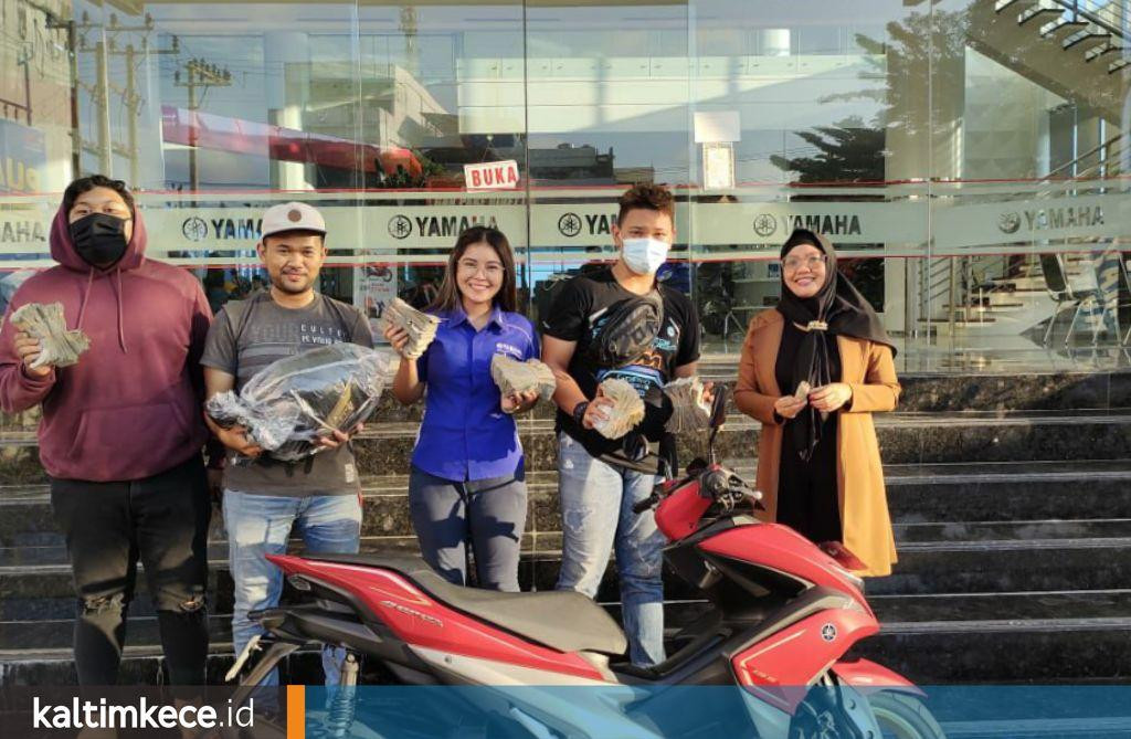 Pelajar di Balikpapan Hampir Dua Tahun Sisihkan Uang Saku untuk Boyong Yamaha Aerox S