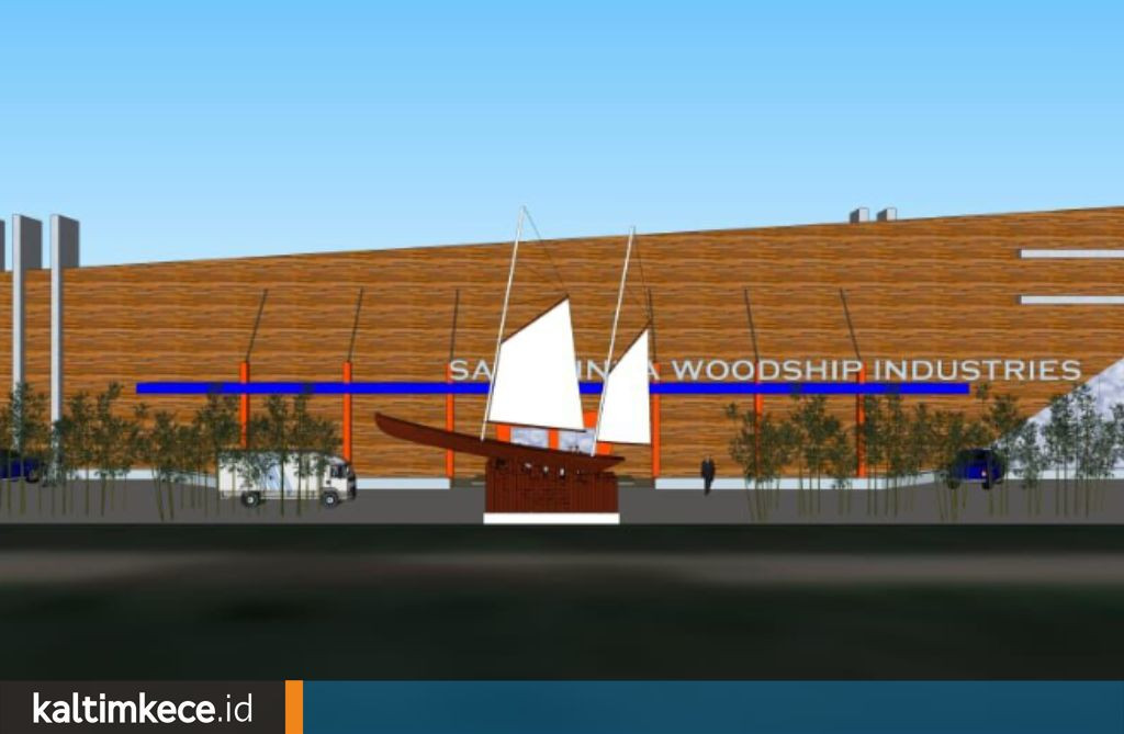 Megahnya Sentra Industri Kecil Usaha Kapal Kayu di Samarinda, Syaharie Ingin Tambahan di Lokasi Lain