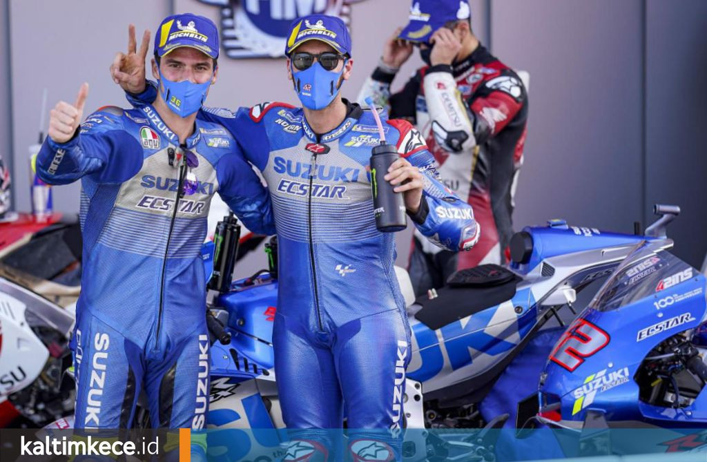 Segel Juara dan Runner Up, Suzuki Ecstar Dominasi European GP