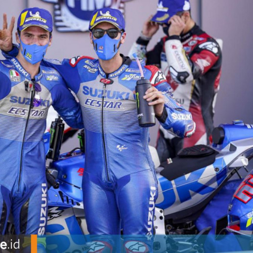 Segel Juara dan Runner Up, Suzuki Ecstar Dominasi European GP