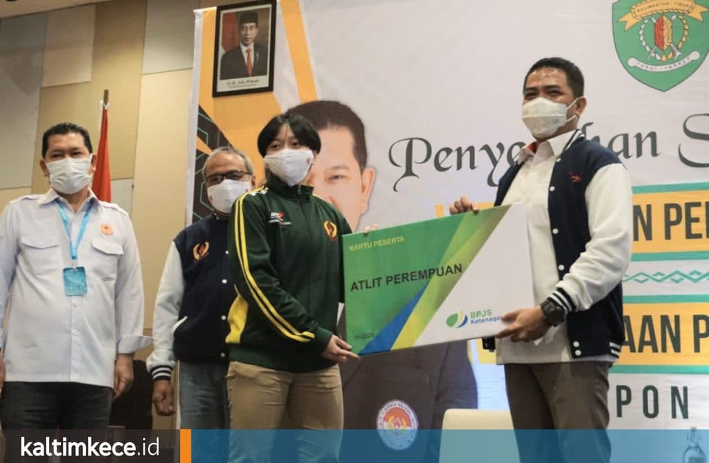 Atlet dan Pelatih Kaltim Peserta PON XX 2021 Papua Dibekali BPJS Ketenagakerjaan