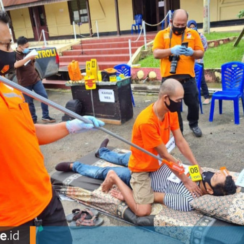 Rekonstruksi Pembunuhan Suharni Salihi, Korban dan Tersangka Sempat Makan Malam Bersama