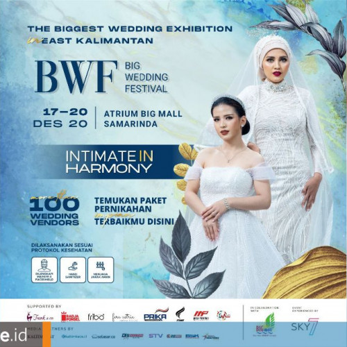 Standar Baru New Normal Wedding di Big Wedding Festival, Intimate in Harmony